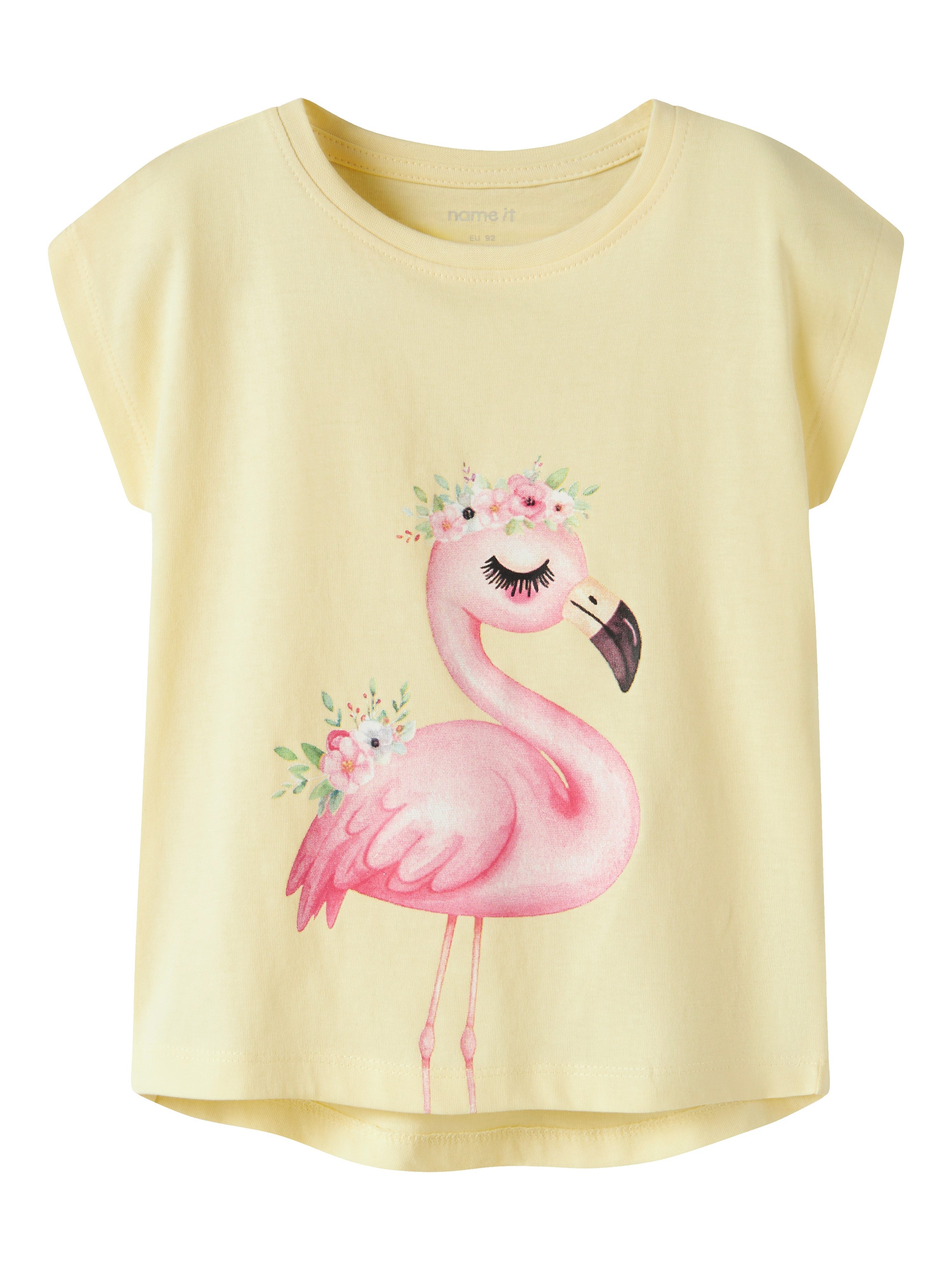 Name It T-Shirt NMFVOTIA CAPSL TOP Baumwolle, loose fit – Bild 2 von 4