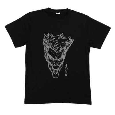 DC Comics T-Shirt DC Joker Herren kurzarm T-Shirt Gr. M bis XL, 100% Baumwolle