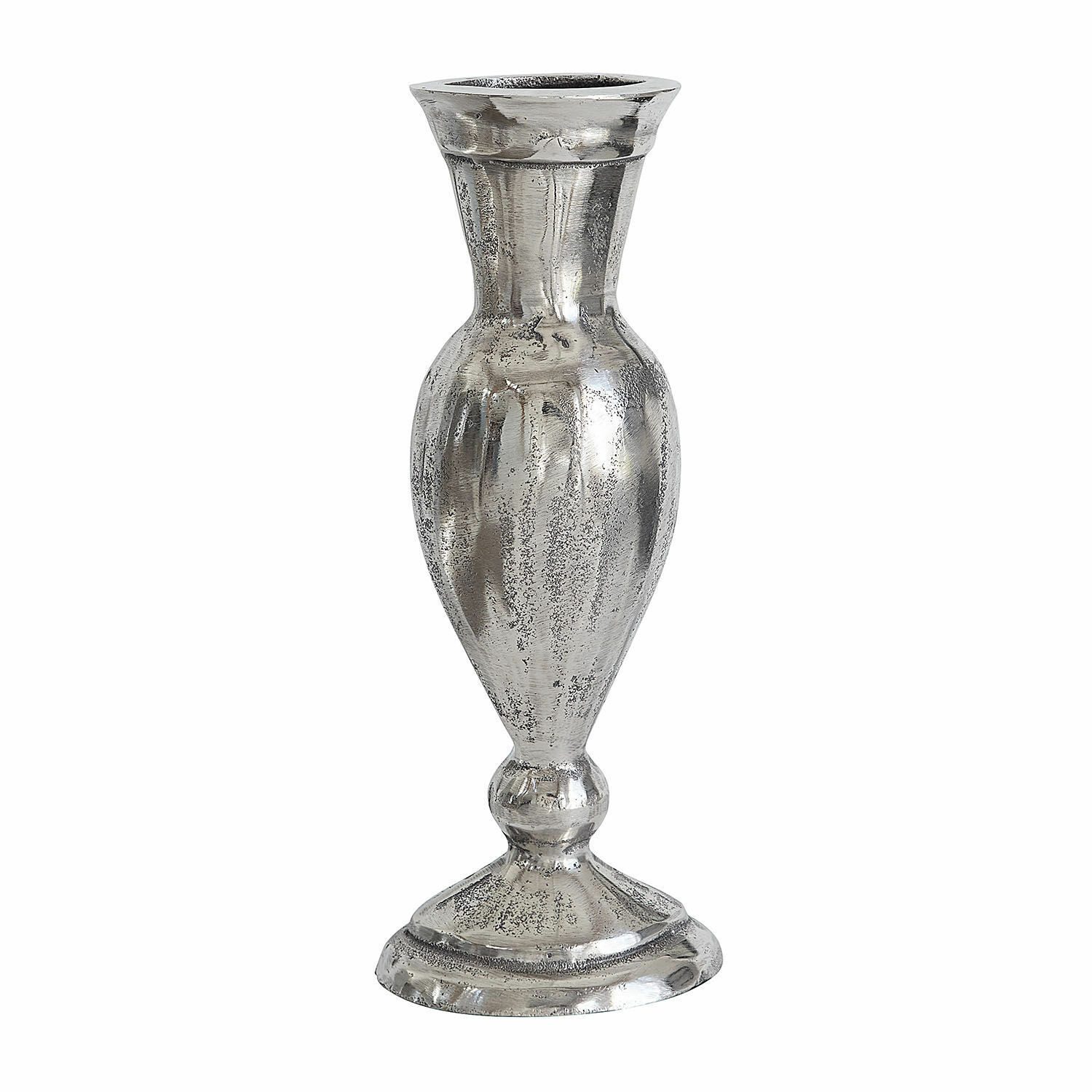 Mirabeau Tischvase Vase Carvella silber günstig online kaufen