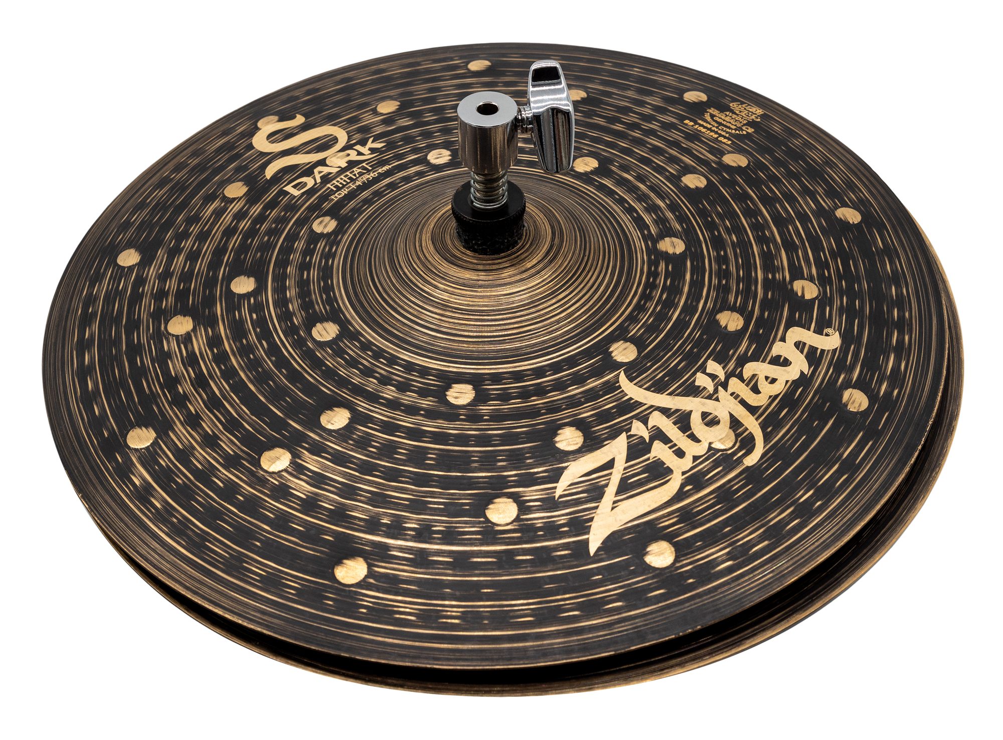Zildjian Becken Zildjian Hihat, S Family, Dark Hats 14", brilliant