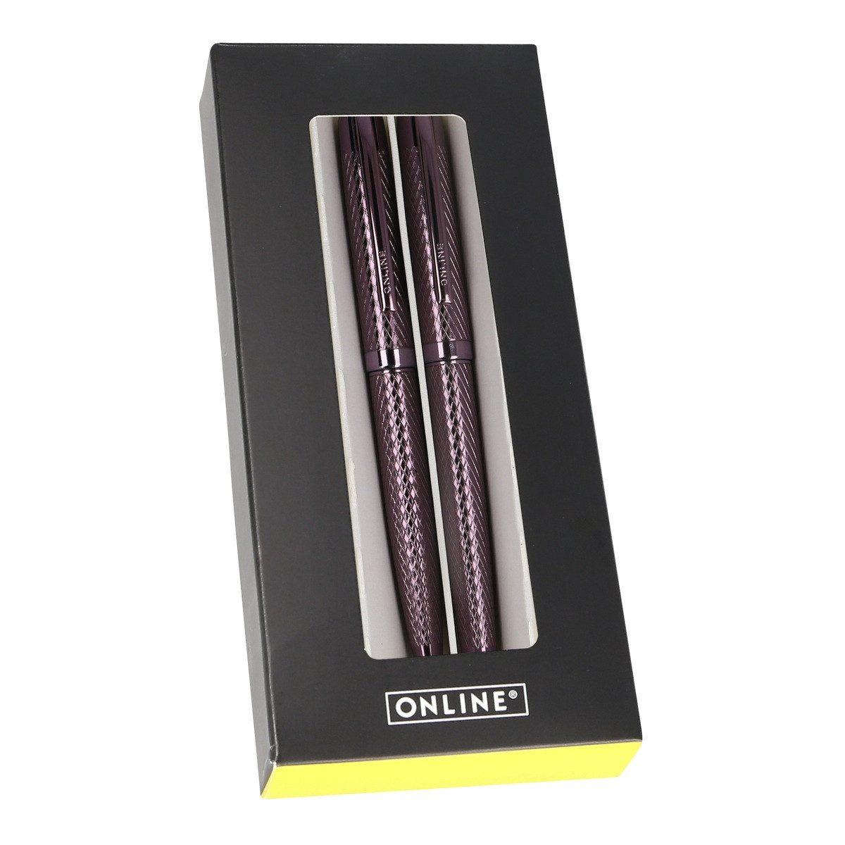 Online Pen Füllhalter ONLINE Set Füllhalter/Kugelschreiber Diamond Wine