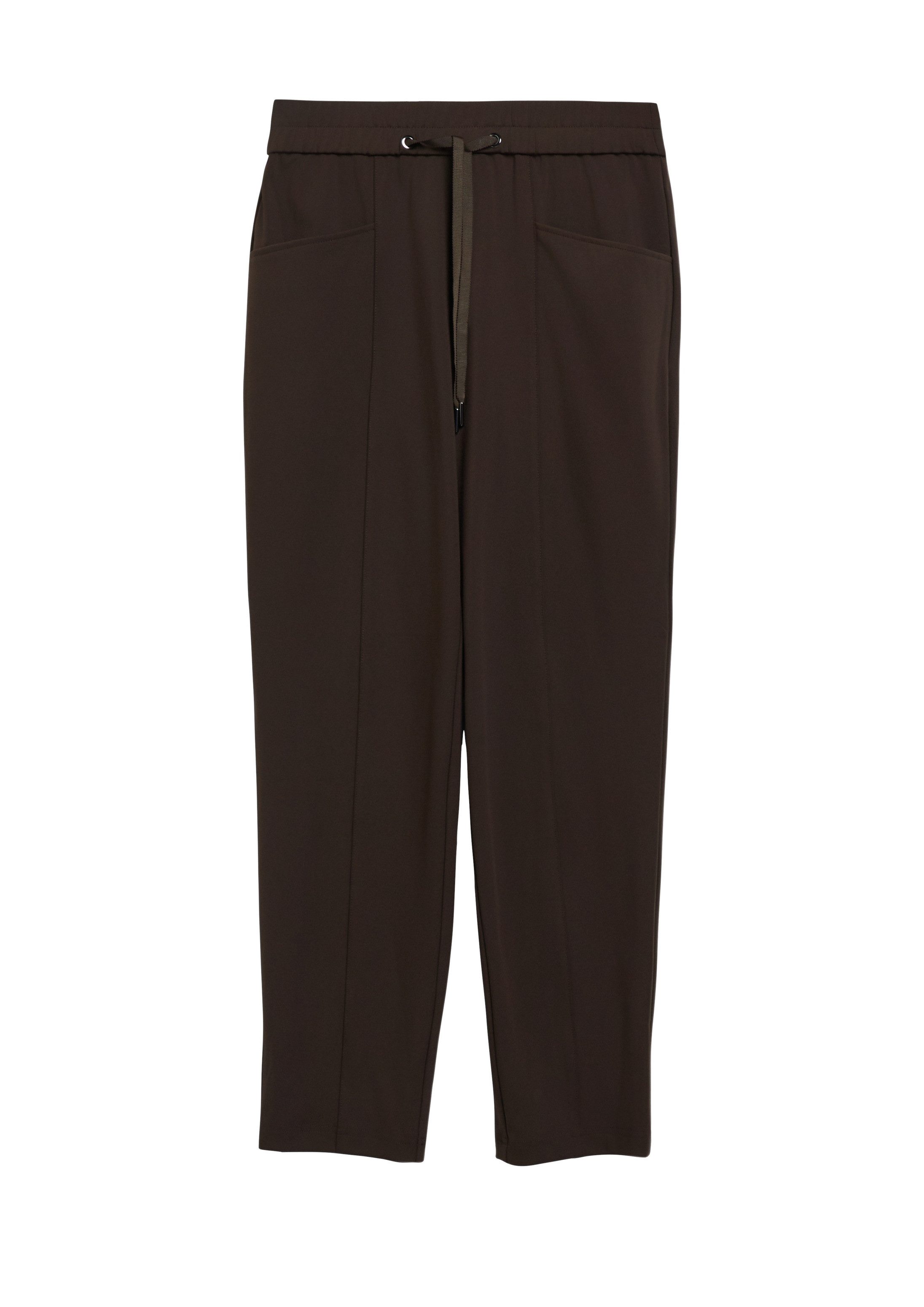 s.Oliver 7/8-Hose Hose Elastische Slim-Fit-Hose mit Tunnelzug