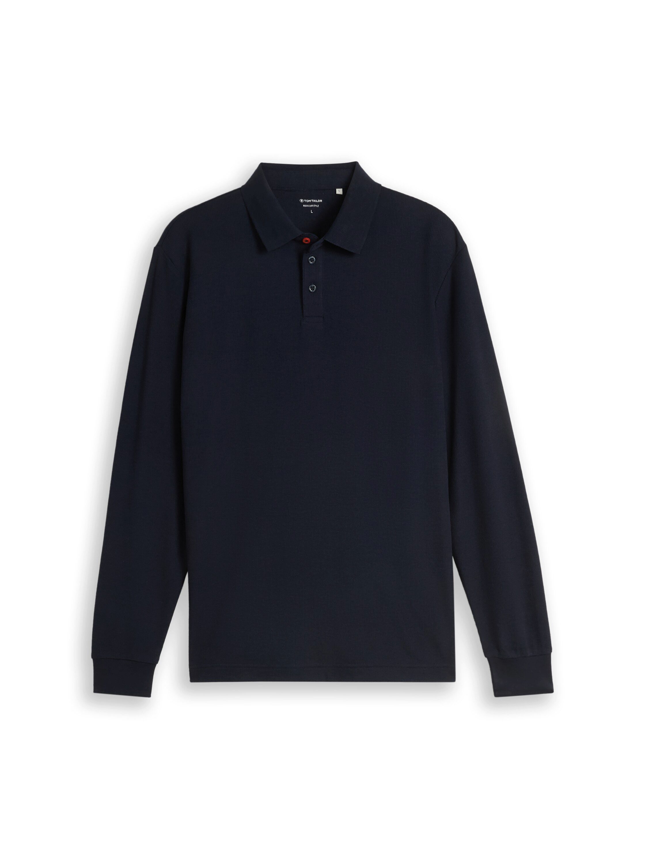 Langarm-Poloshirt