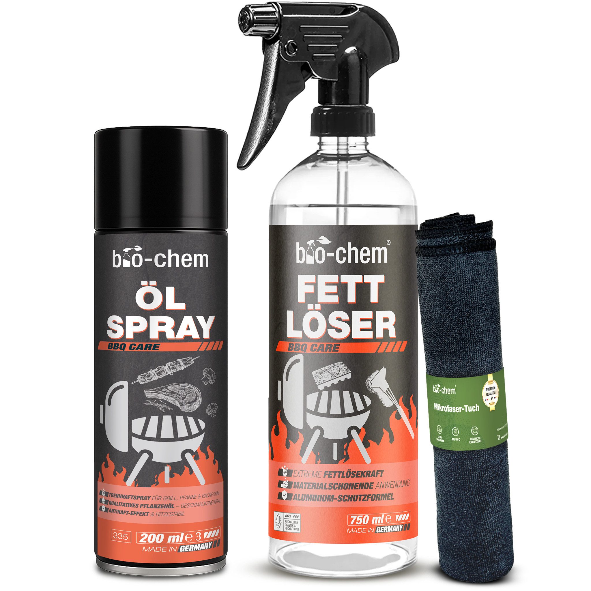 bio-chem Grillreiniger (Materialschonend & lebensmittelecht)