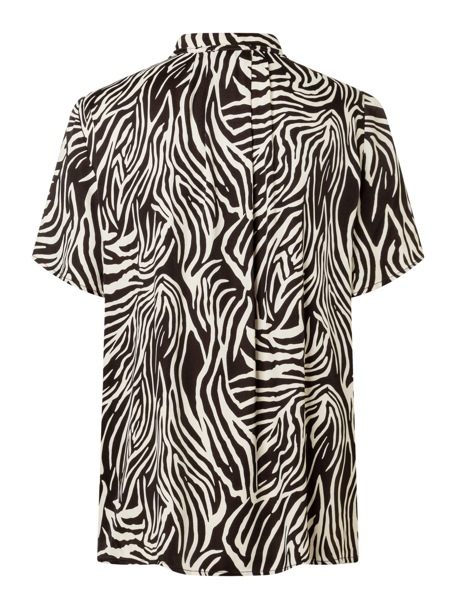 MORE&MORE Kurzarmbluse Viskosebluse