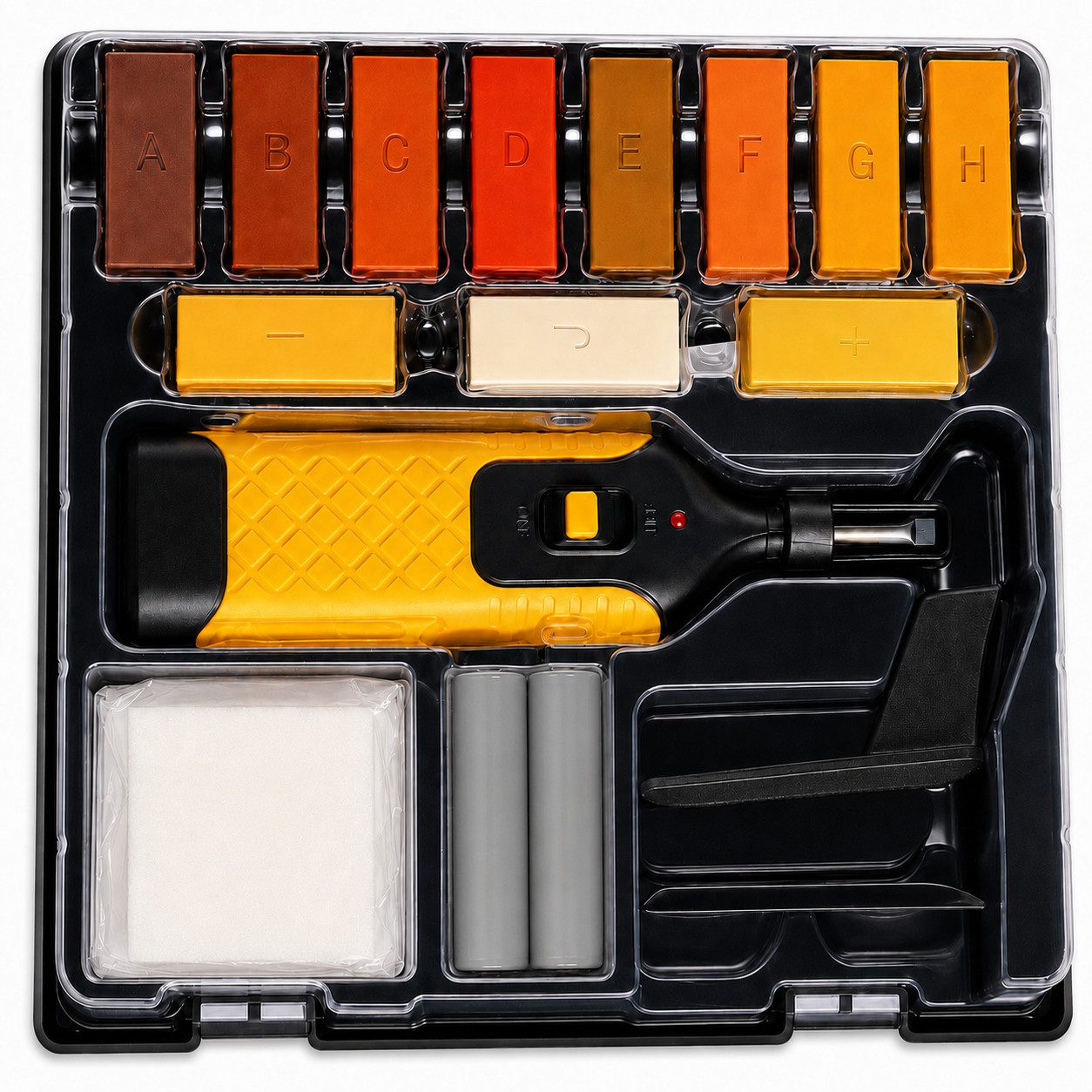 VABIONO Holz-Reparaturset Reparatur-Set - Reparieren Holz Parkett Laminat Möbel zum Selbermachen, 18-St., Kostenloser Versand