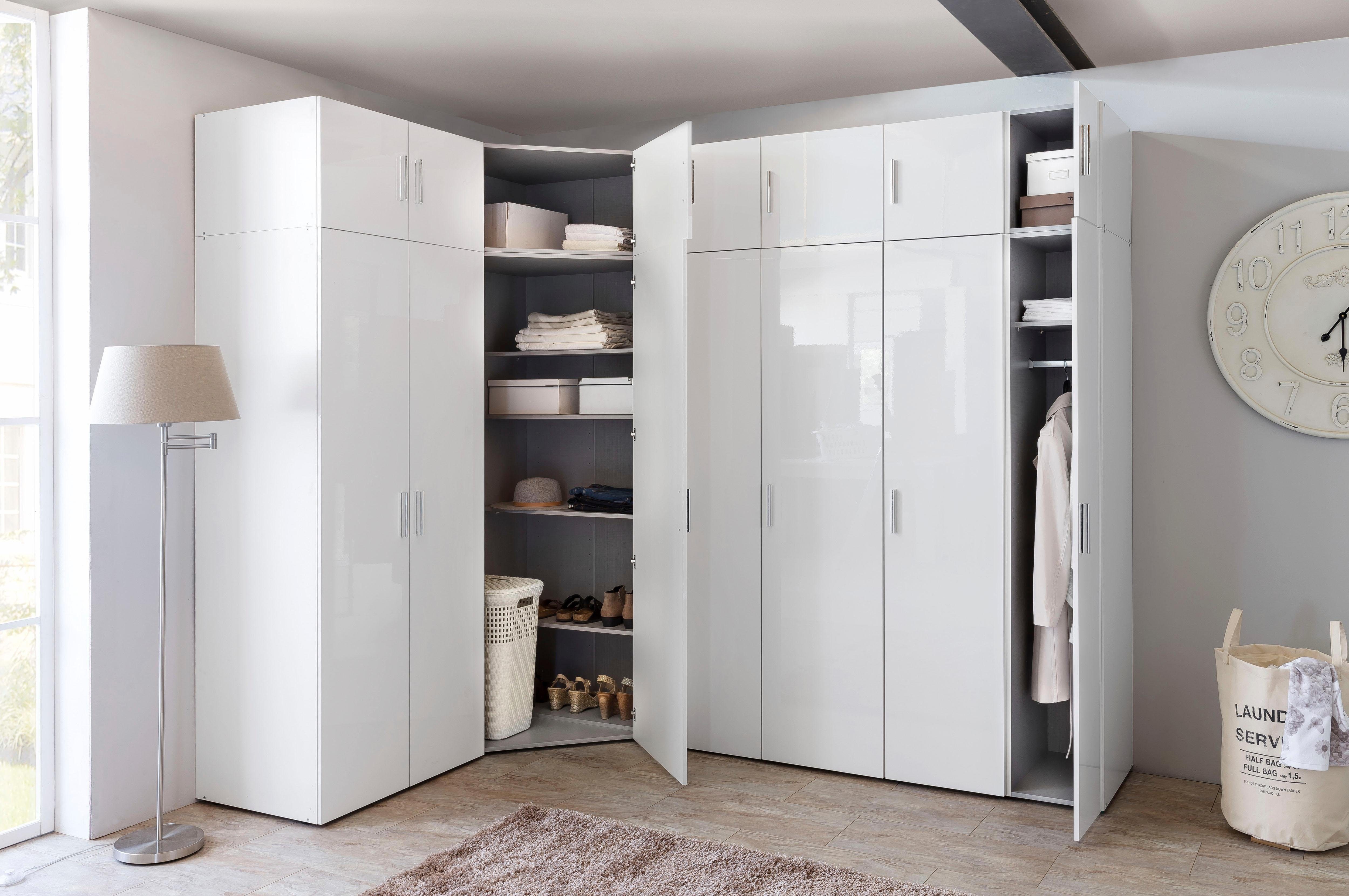 Wimex Drehtürenschrank Malta mit Hochglanz-Front – Bild 3 von 5