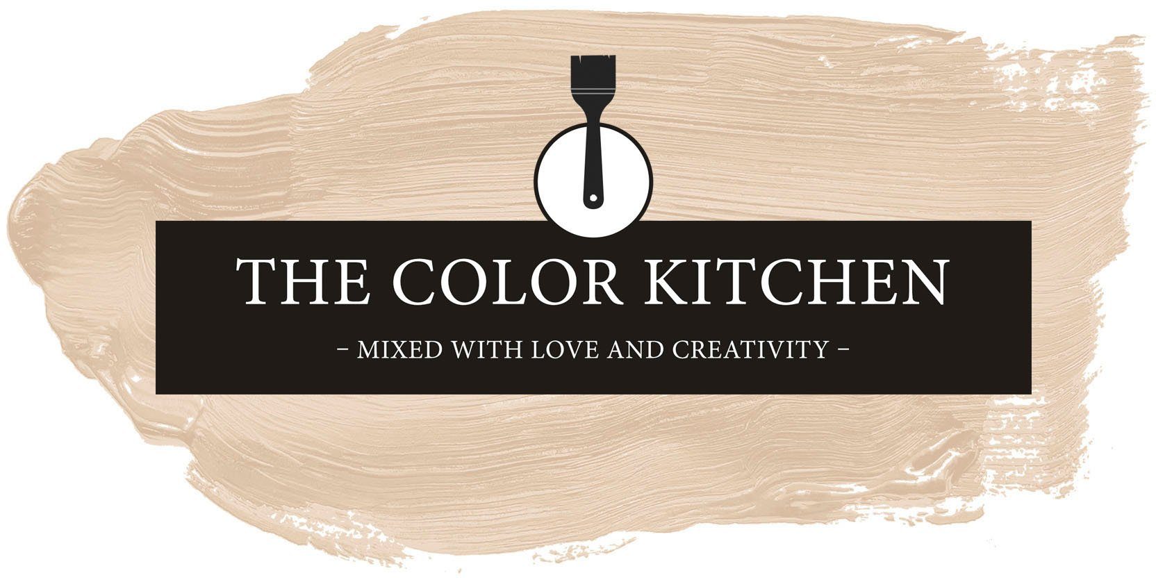 A.S. Création Wand- und Deckenfarbe Küche, Pampas TCK6008 versch. THE Flur für KITCHEN, Pure Seidenmatt COLOR Schlafzimmer Wohnzimmer Innenfarbe Beigetöne