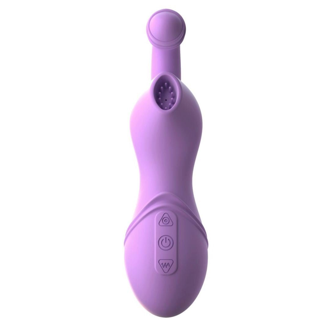 Saugmodi Saugfunktion, Auflege-Vibrator Fantasy Her Klitoris-Stimulator mit 12 Wiederaufladbarer For