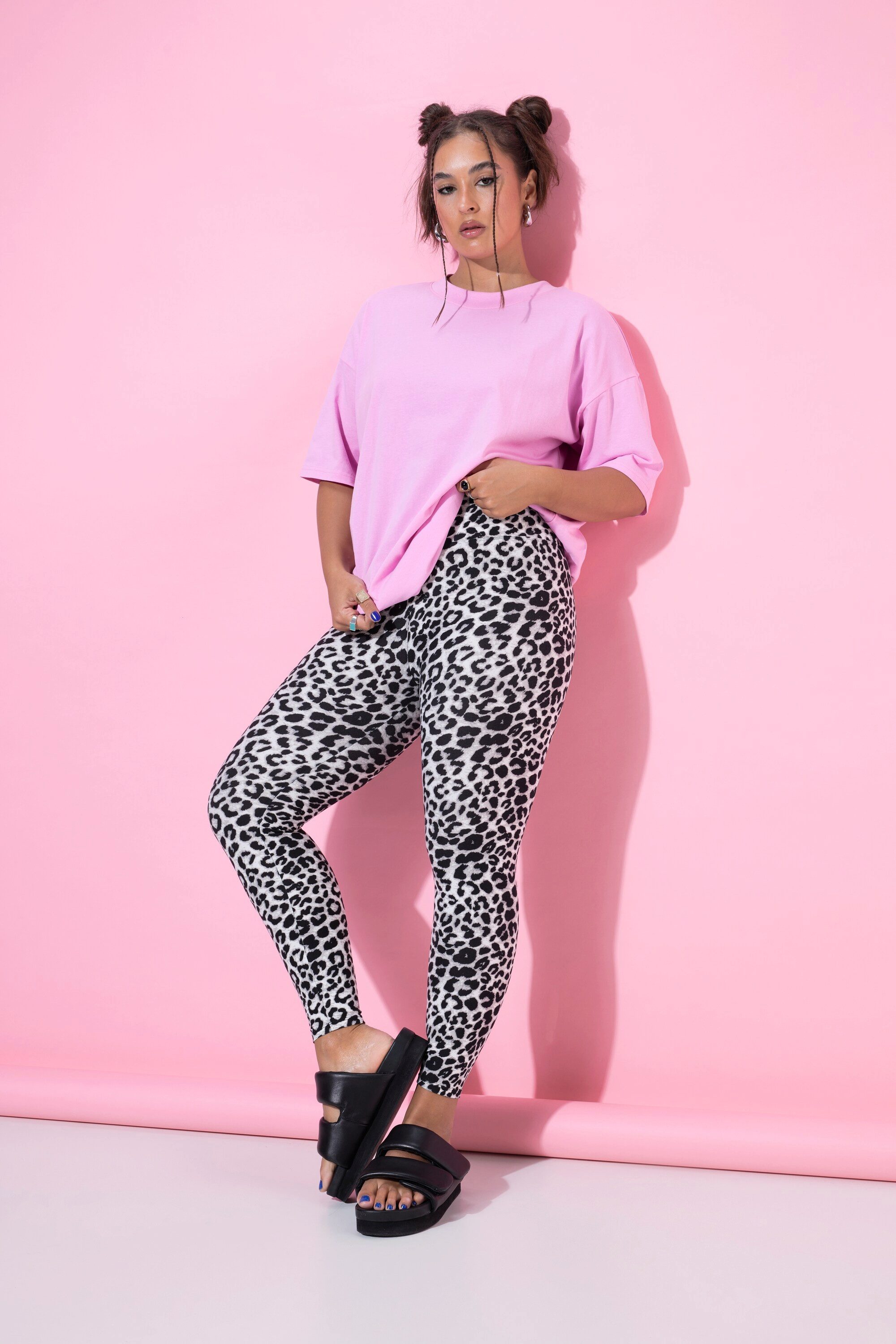 Studio Untold Leggings Leggings Tight Shape Leoprint