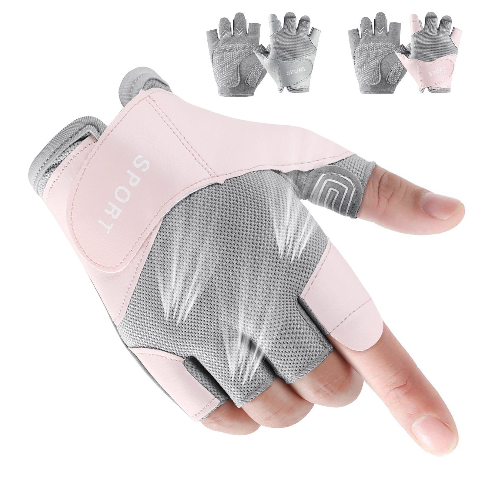 SERBASIC Trainingshandschuhe Fitness Handschuhe, Anti-Rutsch für günstig online kaufen