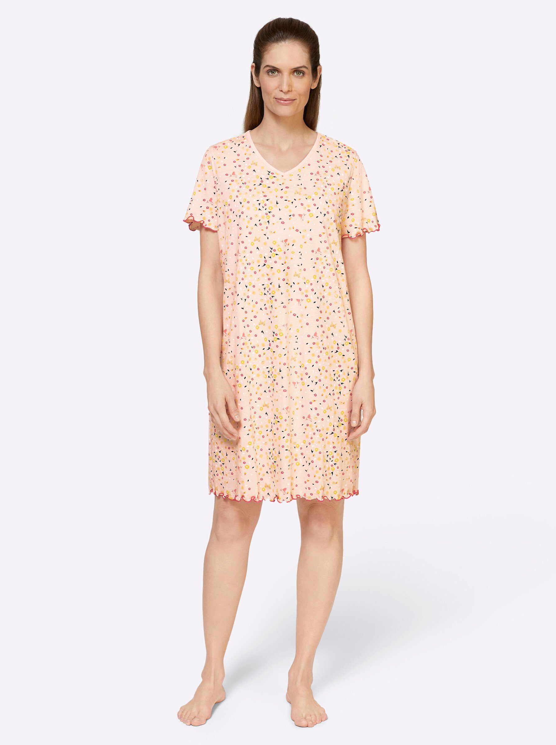 Witt Nachthemd Sleepshirts Kurzarm (2-tlg)