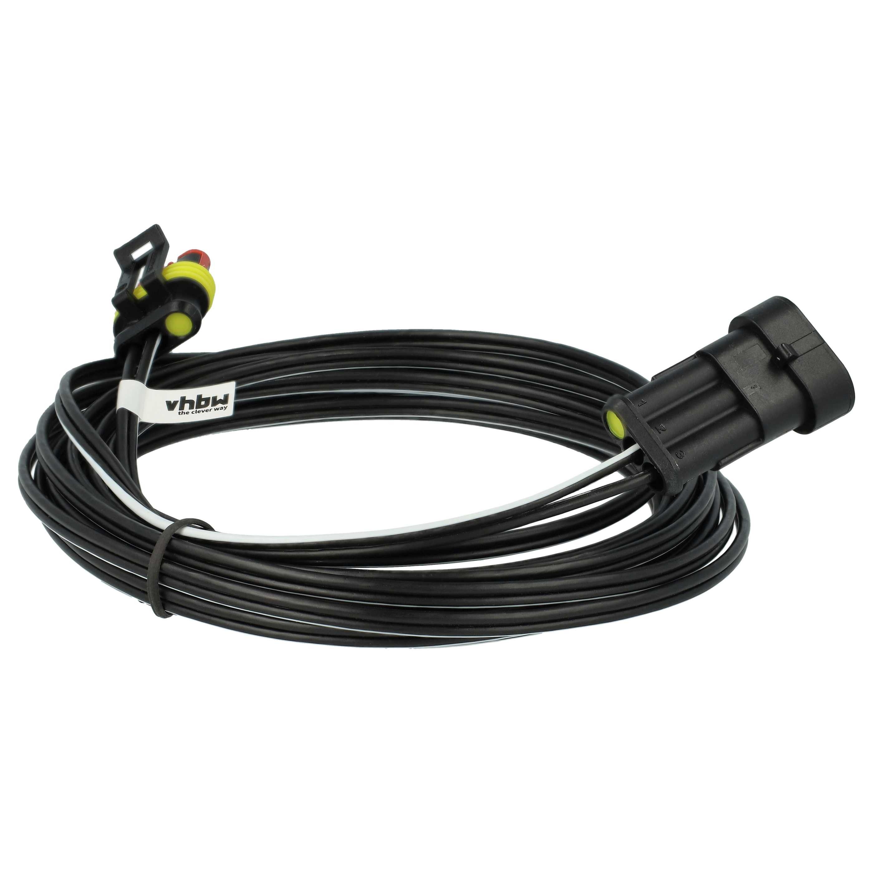 vhbw passend für Gardena Smart Sileno+ Set, Sileno Set Rasenmäher Stromkabel