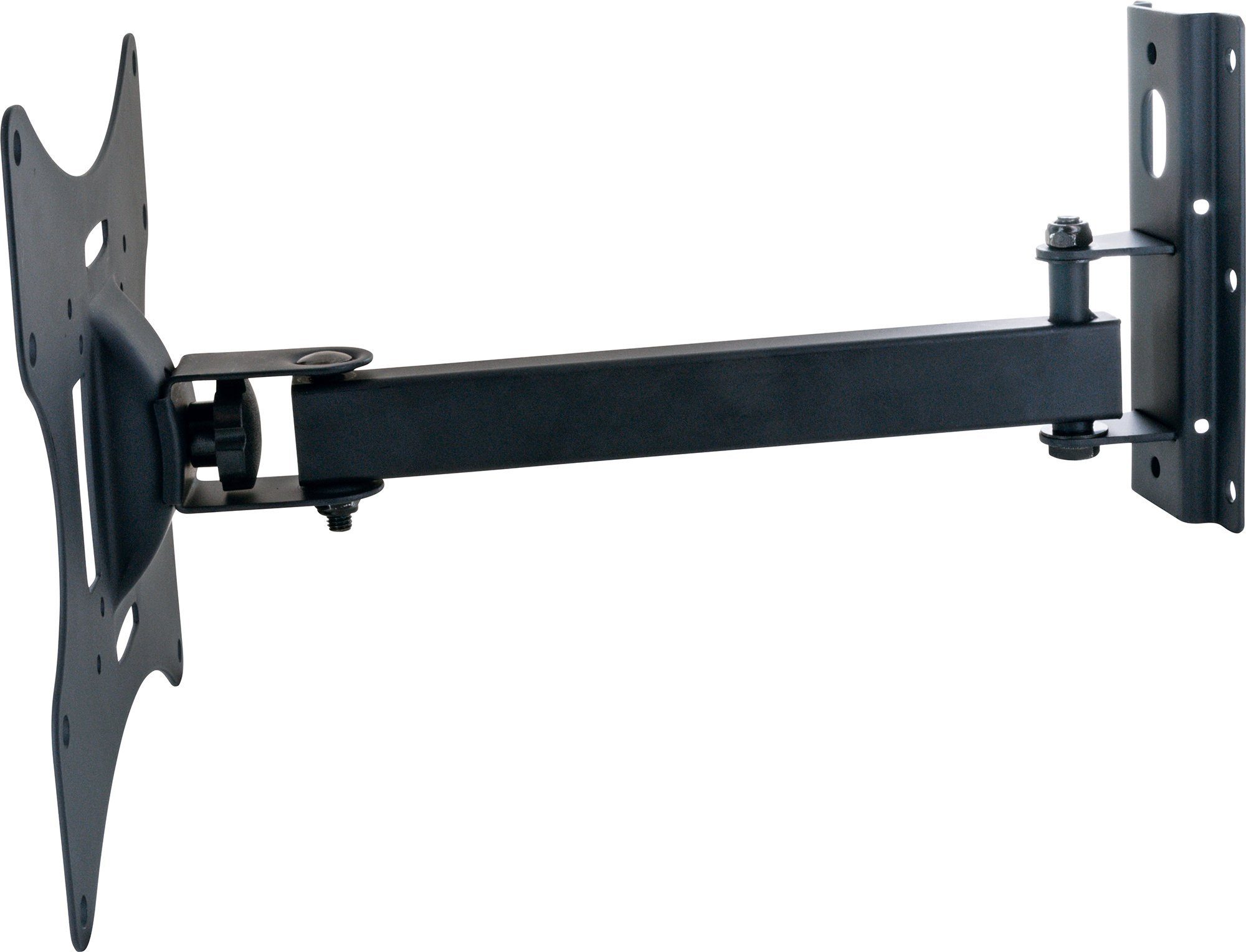 Schwaiger LWH040 011 bis schwenkbar, integrierte 200x200mm, TV-Wandhalterung, schwarz) Zoll, 42 Kabelführung, neigbar, (bis 30kg, bis