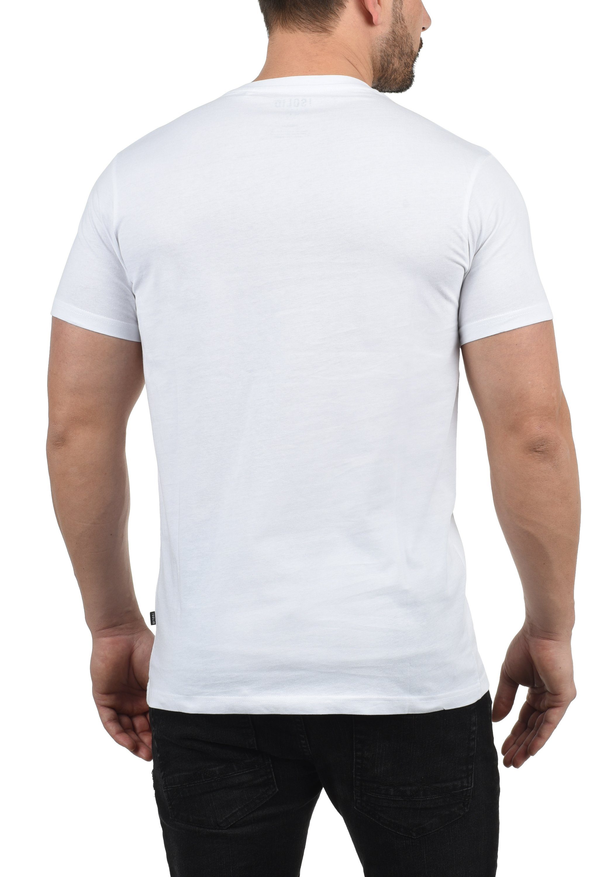 Herren Shirts  Solid Rundhalsshirt SDYork Kurzarmshirt mit Front-Print
