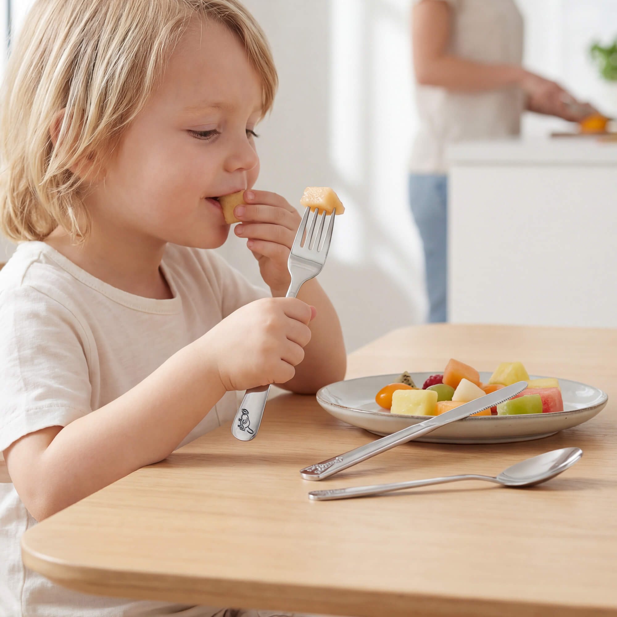 GRÄWE Kinderbesteck GRÄWE Kinderbesteck Set mit Tiermotiven