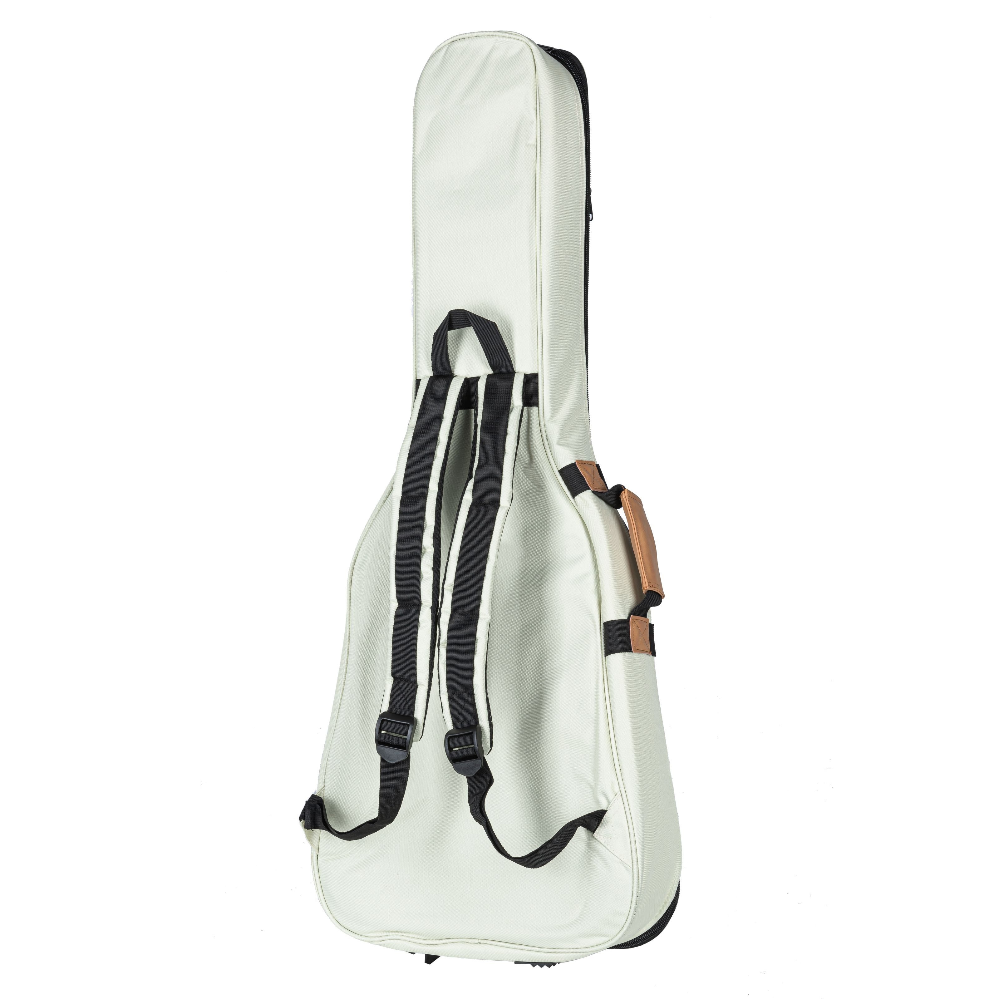MUSIC STORE Gitarrentasche (Gitarrenkoffer und Gitarrentaschen, Gitarrentasche Konzertgitarre), Gigbag Classic Guitar Supreme Beige - Tasche für Konzertgitarren