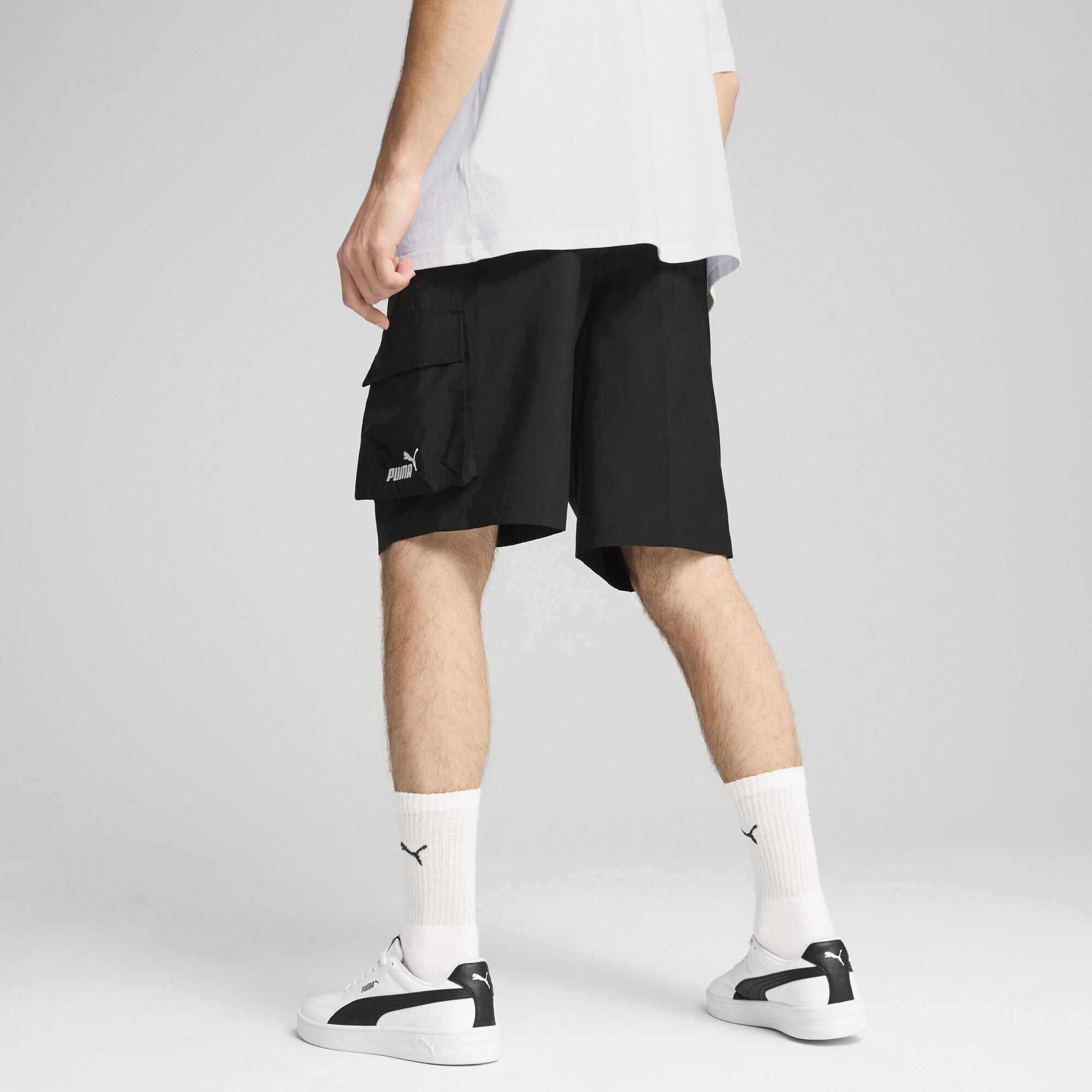 PUMA Shorts Essentials No.1 Logo 9" Gewebte Cargoshorts Herren