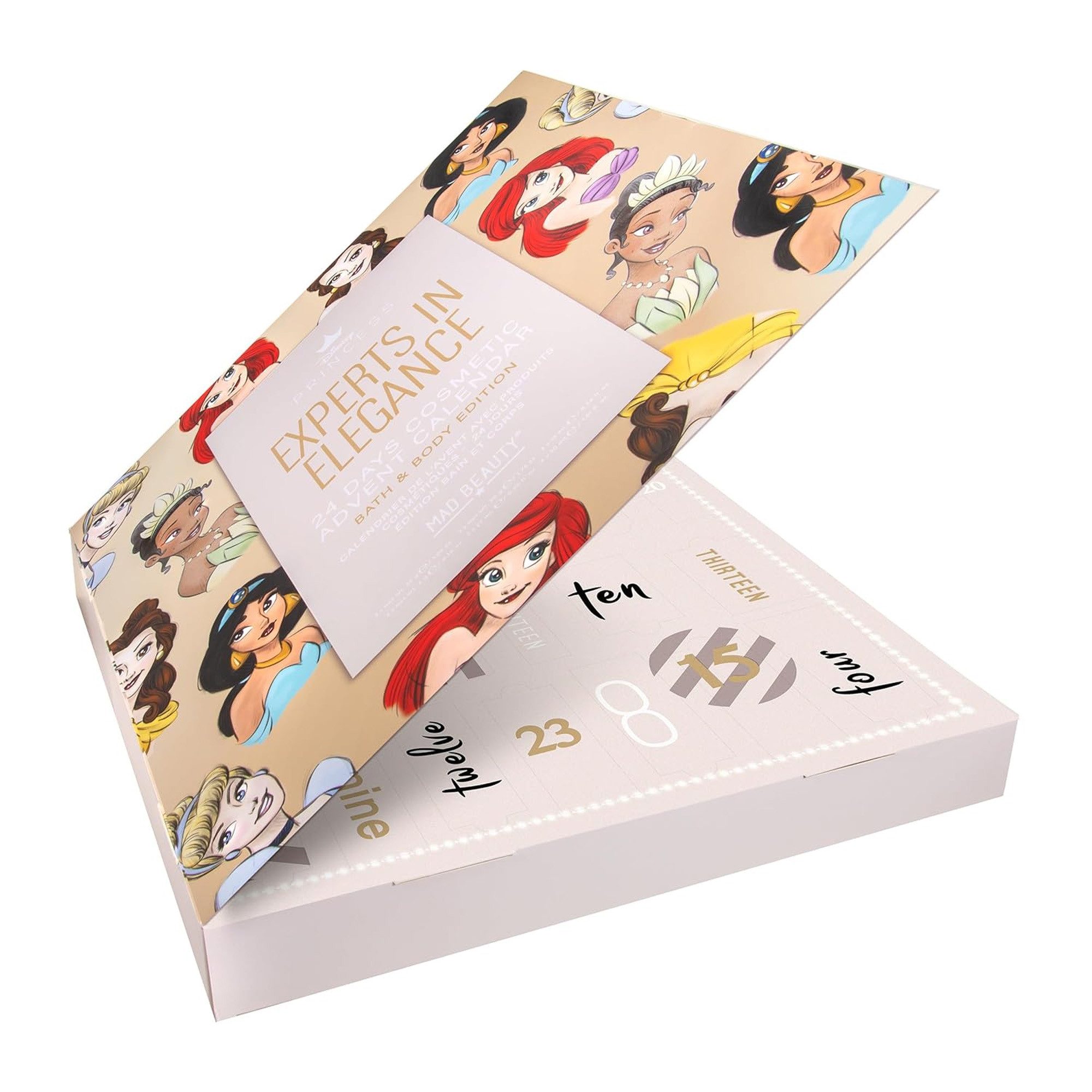 Mad Beauty Adventskalender Disney Princess Kosmetik Bath & Body Edition