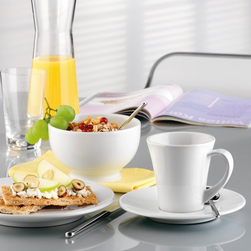 Seltmann Weiden Schüssel Modern Life Weiß, Porzellan, 25,5 cm