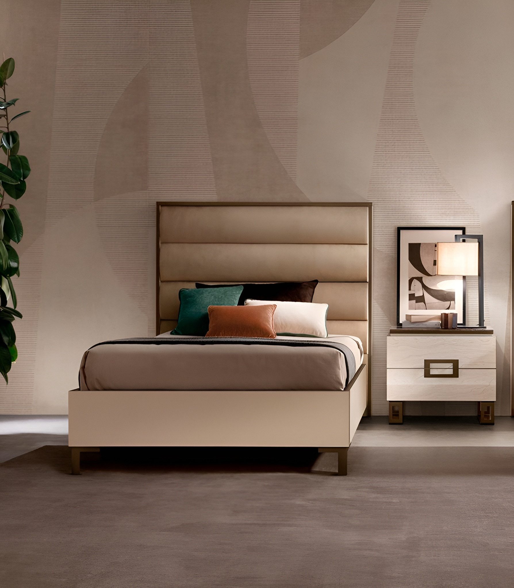 Xlmoebel Einzelbett Einzelzimmer Bett Holz Schlafbett Hotel Bettgerüst Schlafzimmer Möbel (1-tlg., Bett), Hergestellt in Europa