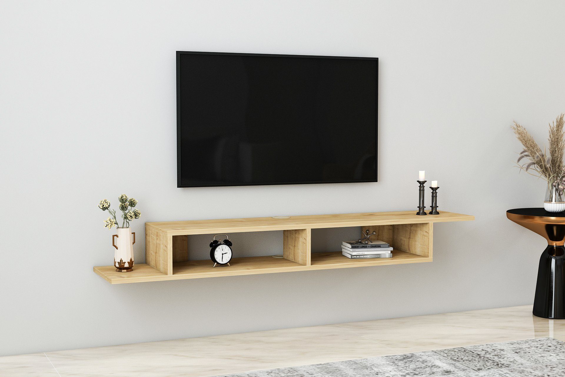 DEMA Home TV-Regal TV-Board Artemis, Wohnwand hängend