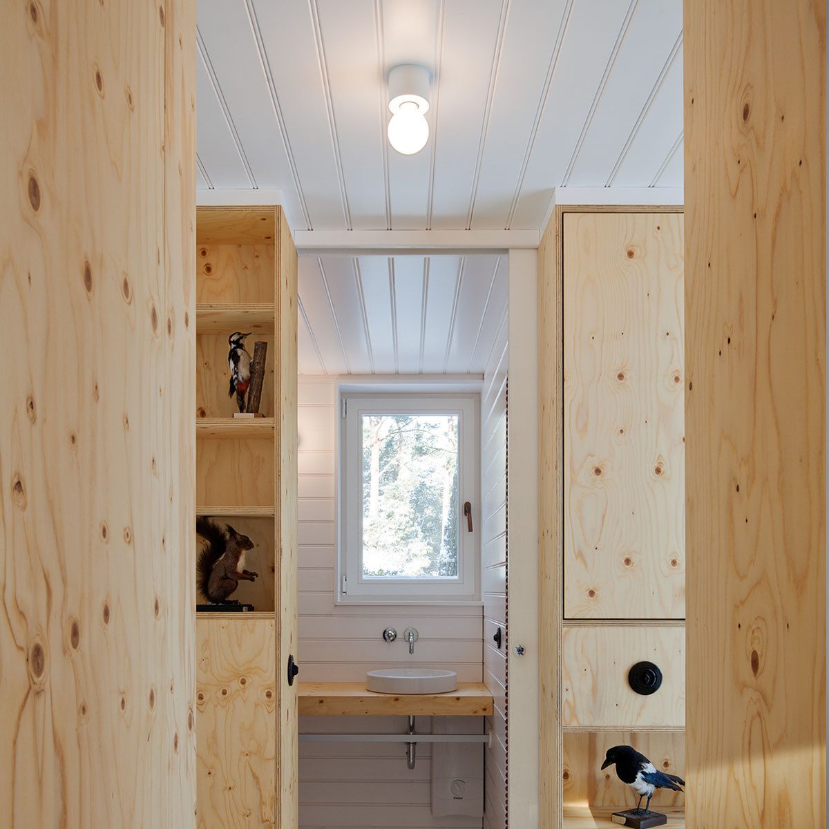 Mawa Design Deckenleuchte MAWA Eintopf minimalistische Wand- und Deckenleuchte Ø 8 cm, LED wechselbar, Deckenlampe, E27