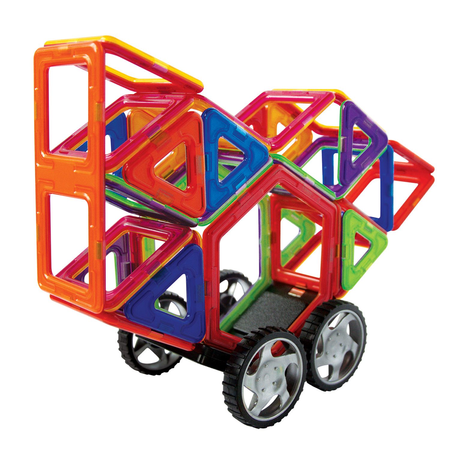 MAGNIKON Magnetspiel Bauklötze MK-40 “Das Mondauto” mit Rädern, 40 Teile Ma günstig online kaufen