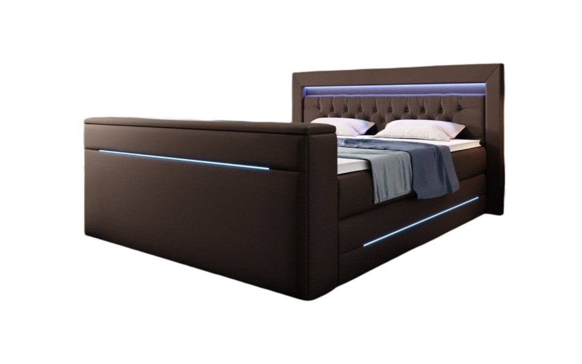 Luxusbetten24 Boxspringbett Merkur, mit TV Lift günstig online kaufen