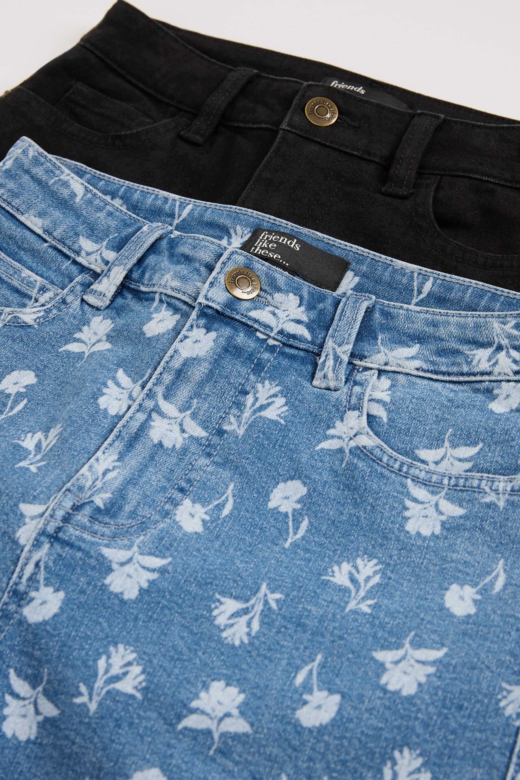 Friends Like These Jeansshorts Friends Like These Boyfriend-Jeansshorts (2- günstig online kaufen
