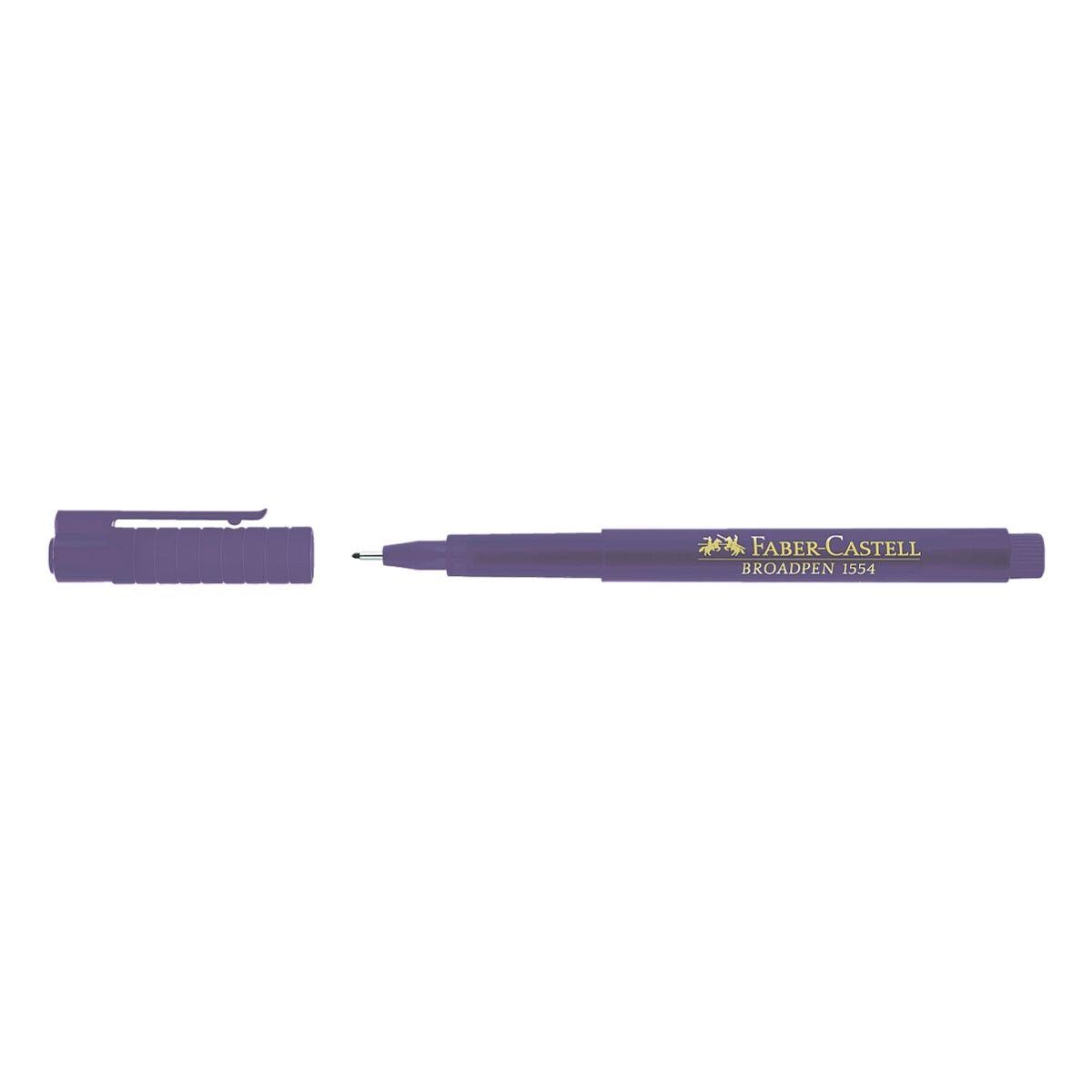 Faber-Castell Fineliner Broadpen 1554, dokumentenecht