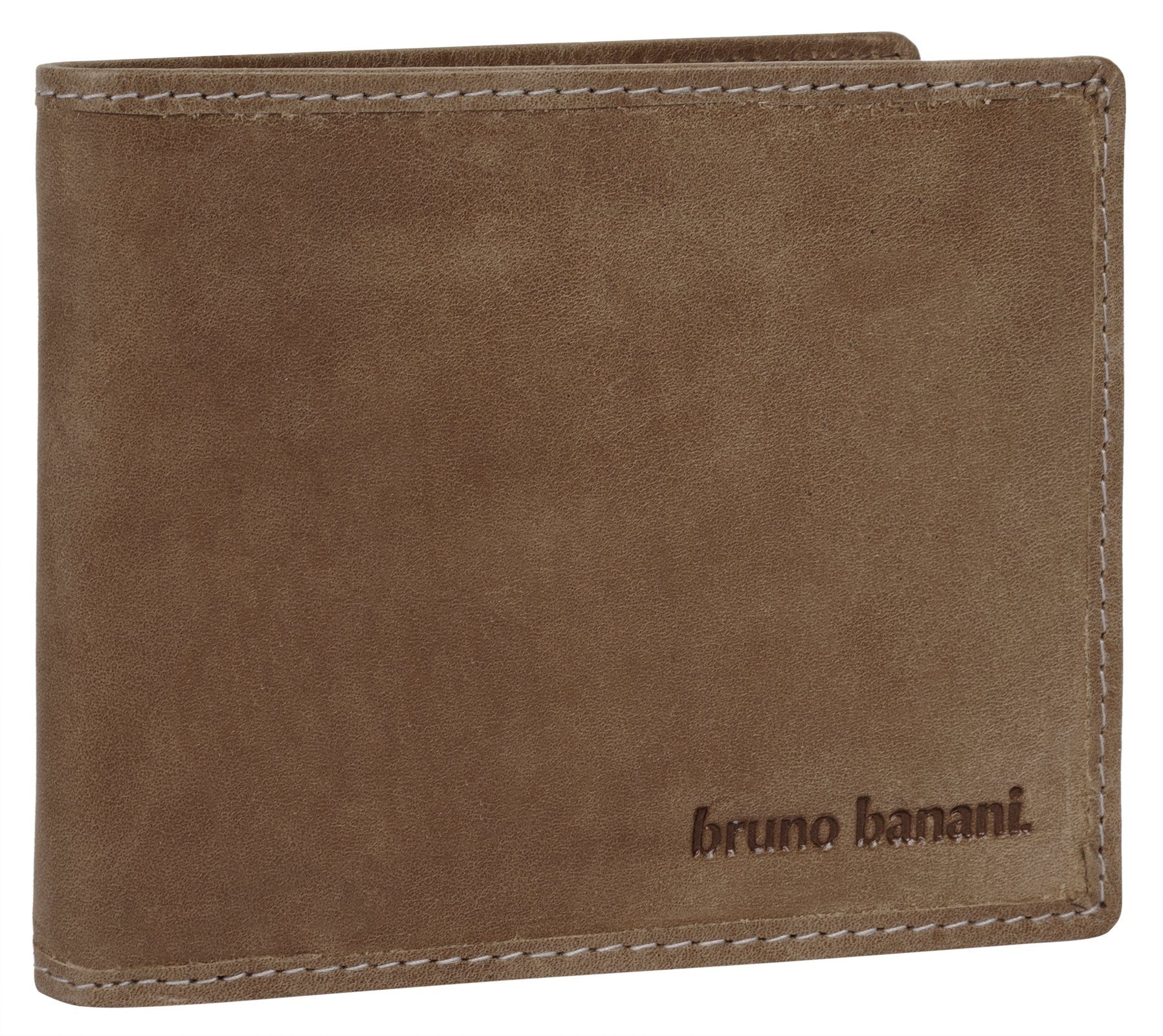 Bruno Banani Geldbörse BRUNO BANANI Herren echt Leder, echt Leder – Bild 2 von 5