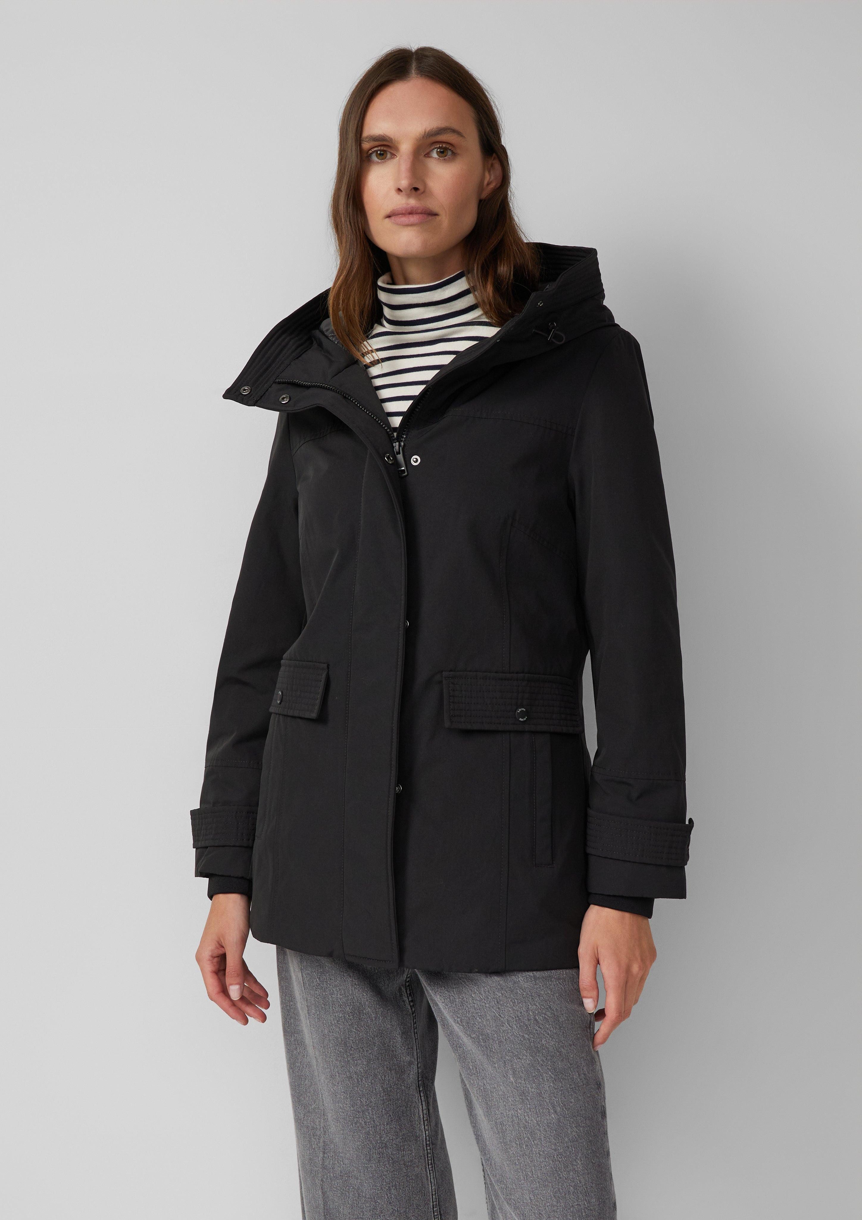 s.Oliver Funktionsjacke Wasserabweisender Parka mit Eingrifftaschen günstig online kaufen