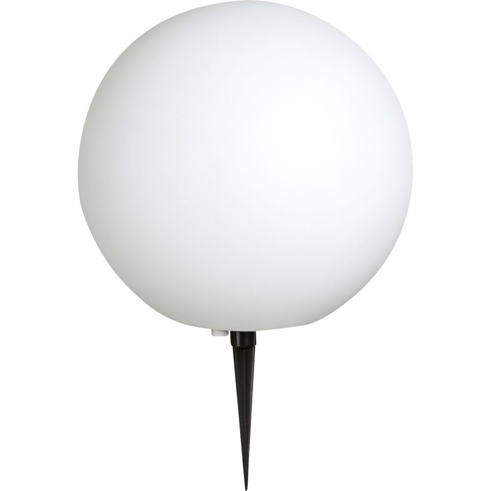 GLOBO LIGHTING LED Kugelleuchte, Leuchtmittel inklusive, Warmweiß, Kugelleuchte Außenlampe Gartendeko Erdspieß LED Terrassenlampe H 56 cm