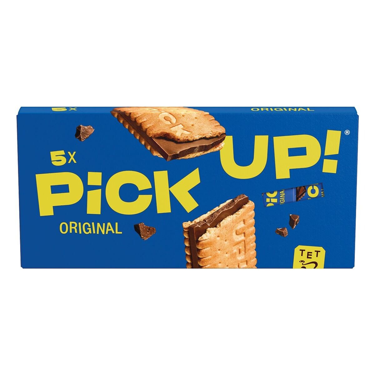 PICK UP! Kekse PICK UP! Original, Doppelkeksriegel 5er-Pack