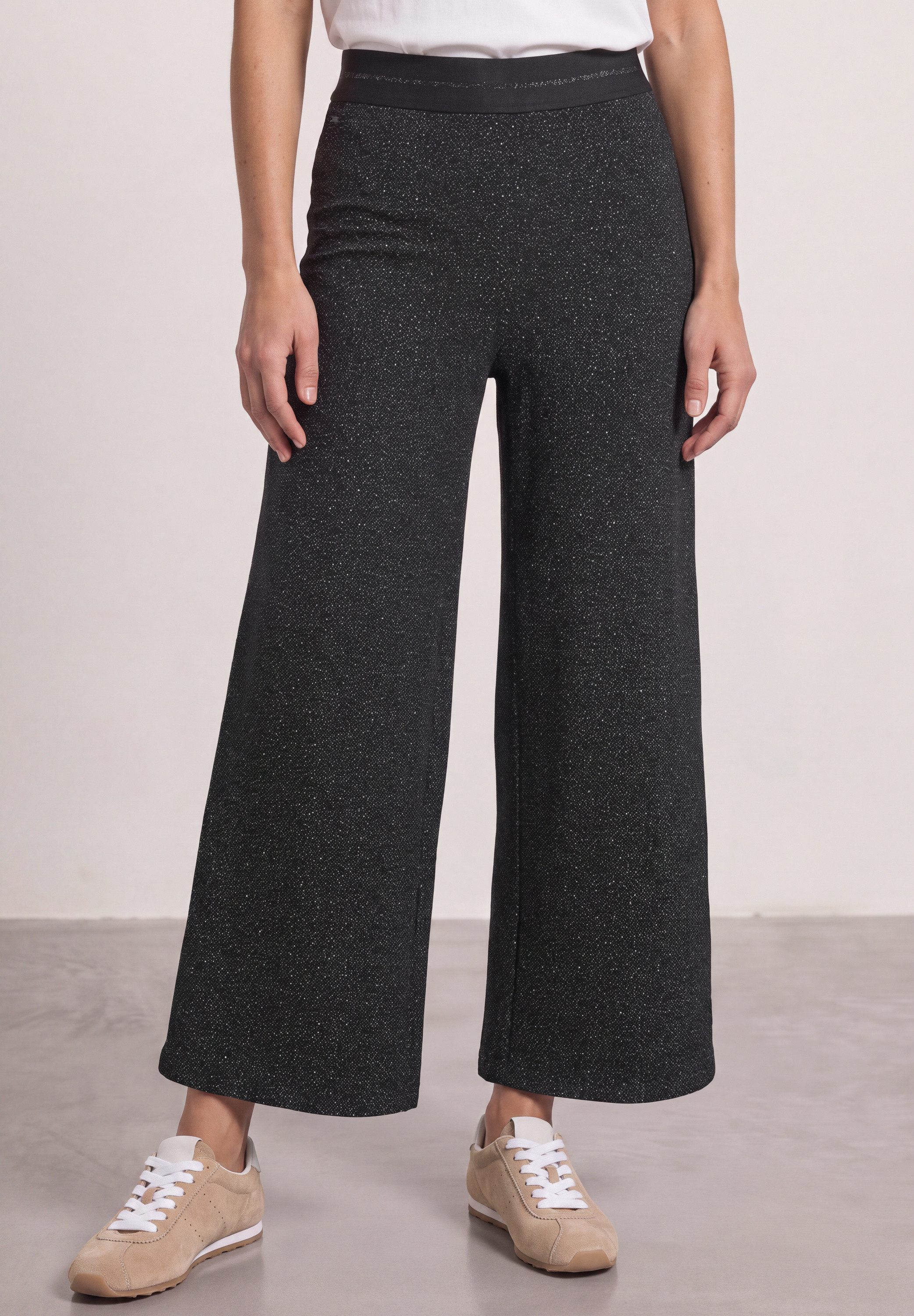 STREET ONE Stoffhose mit Elastikbund