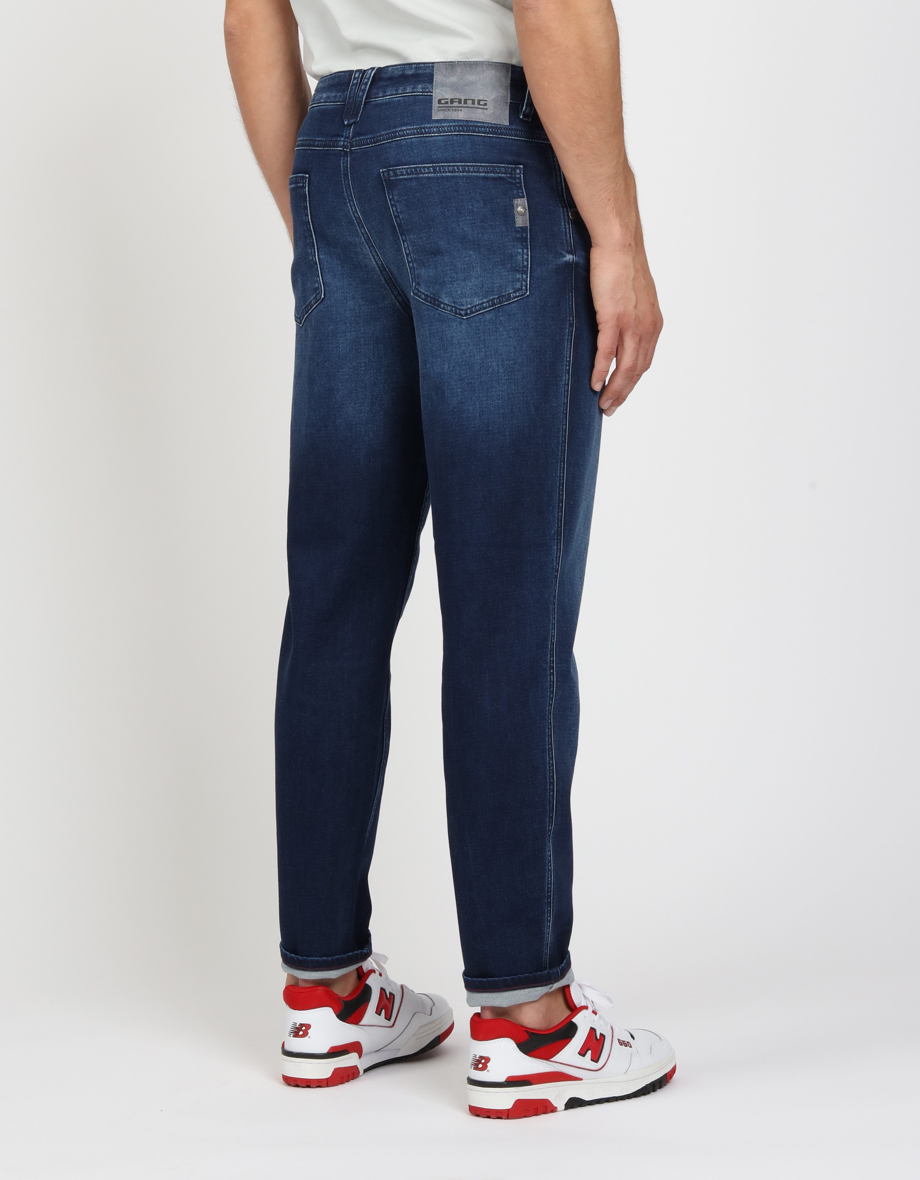 GANG Relax-fit-Jeans 94MARCO im Jogger Style mit charakteristischem Doppelbunddetail