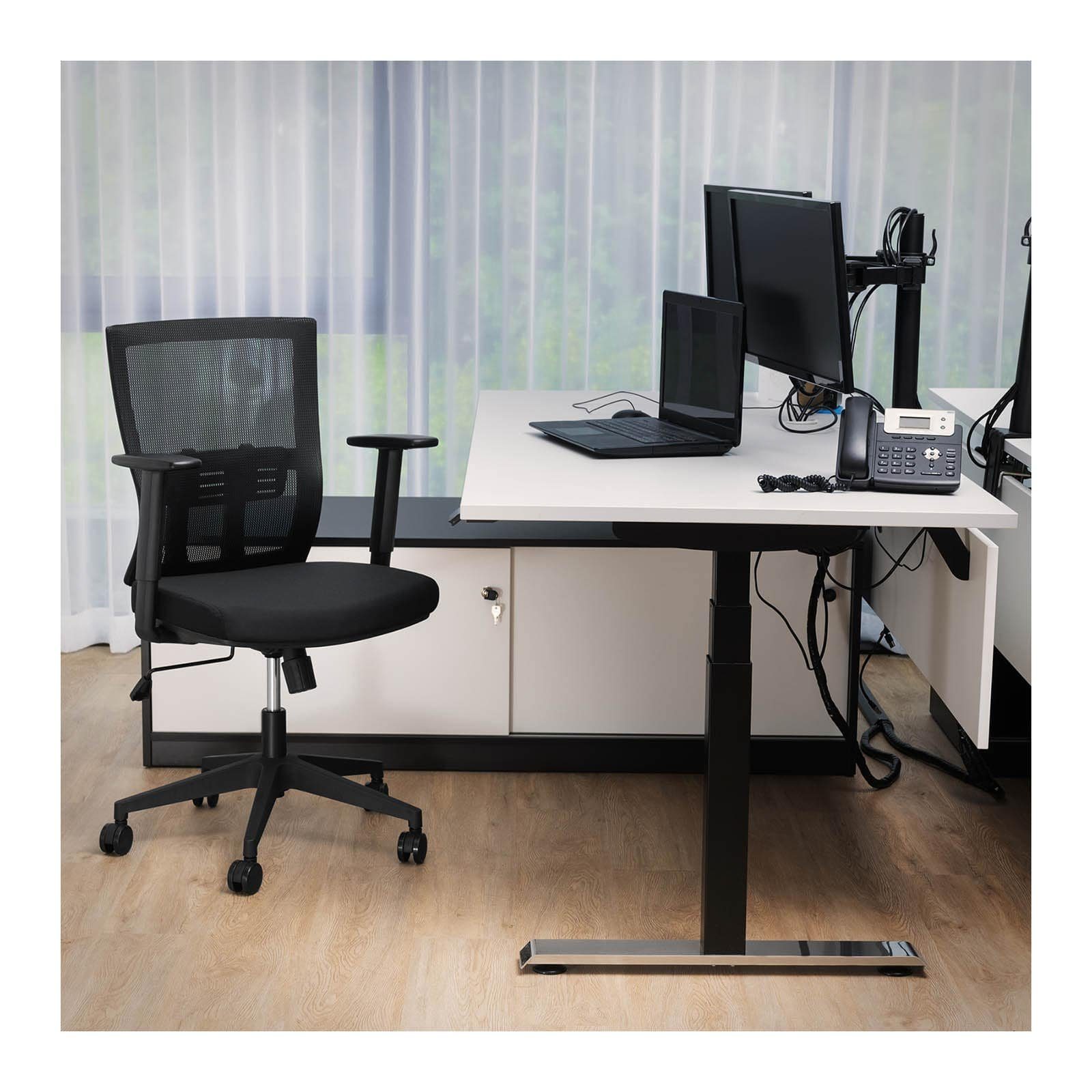 Bürostuhl Netzrücken Bürosessel Bürostuhl Fromm&Starck ergonomisch Drehstuhl Lordosenstütze