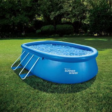 SummerWaves Quick-Up Pool (Set, 6-tlg), BxLxH: 305x457x107 cm