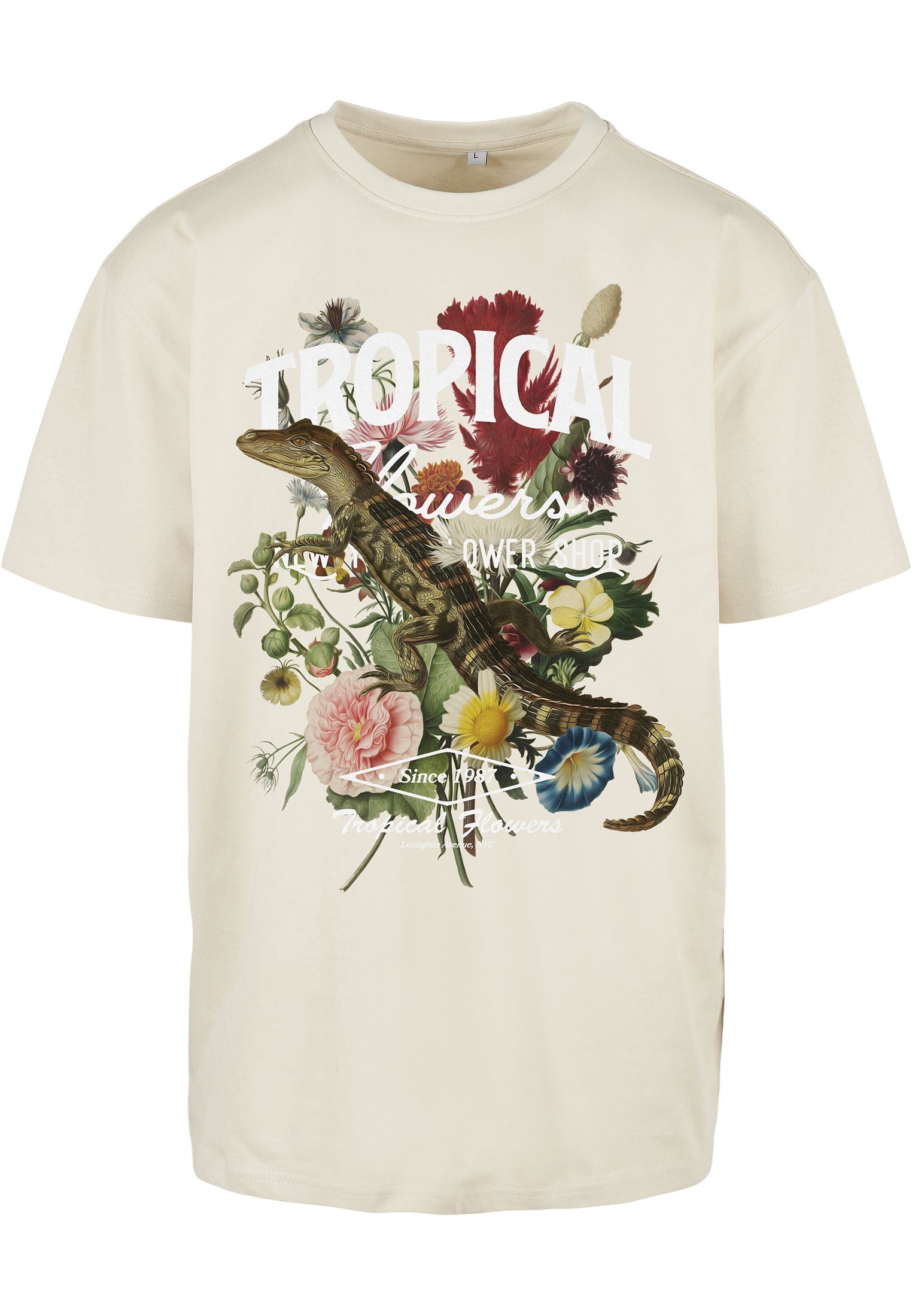Upscale by Mister Tee T-Shirt Unisex Tropical Oversize Tee (1-tlg)