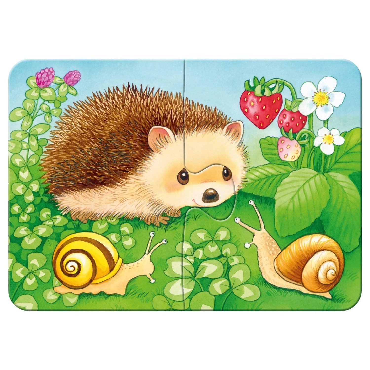 Ravensburger Puzzle Süße Gartenbewohner. My first Puzzles. 4 Motive, Puzzleteile