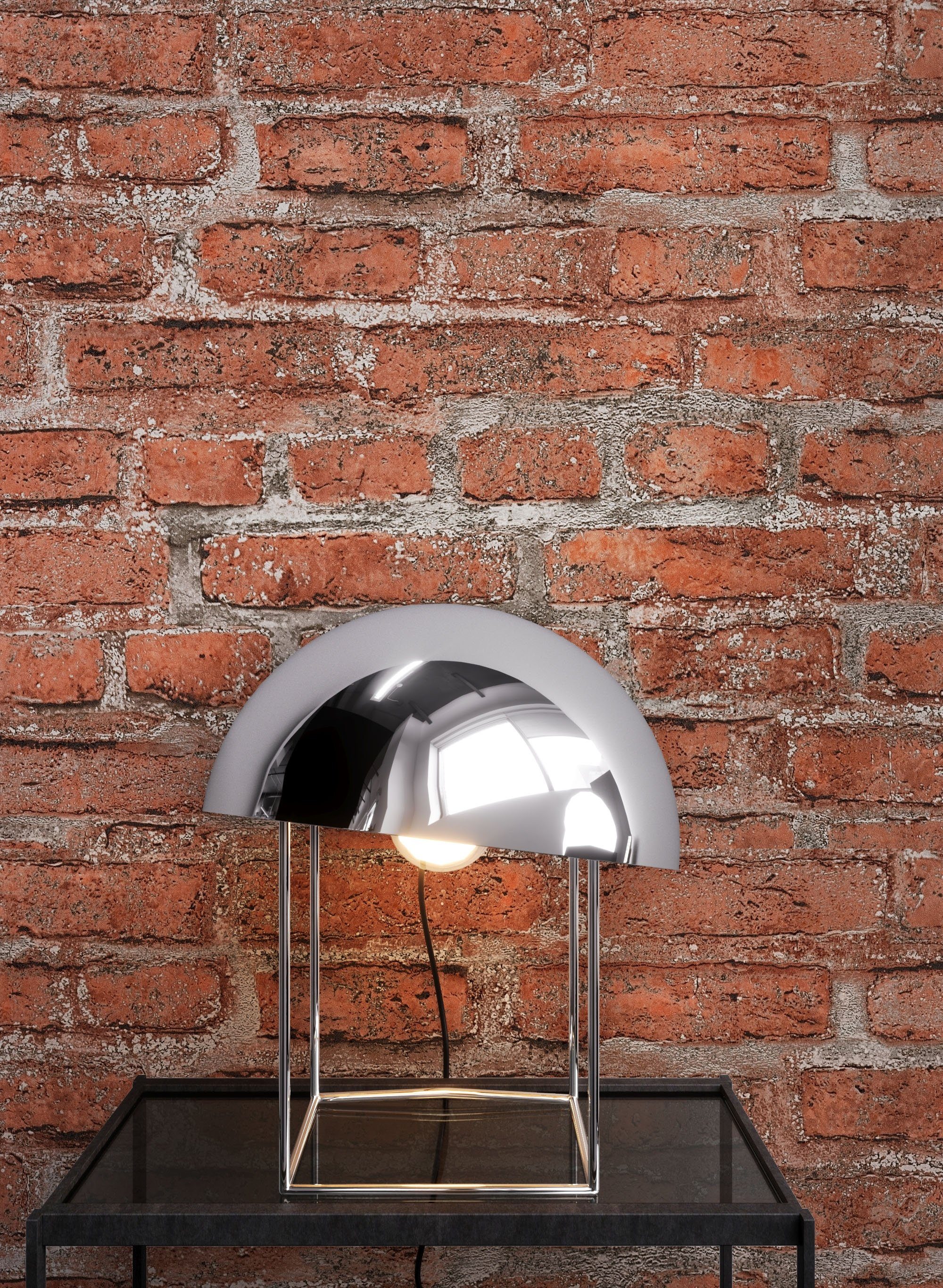 Newroom Vliestapete, Steintapete Rot Braun Ziegelstein Backstein Mauerwerk günstig online kaufen