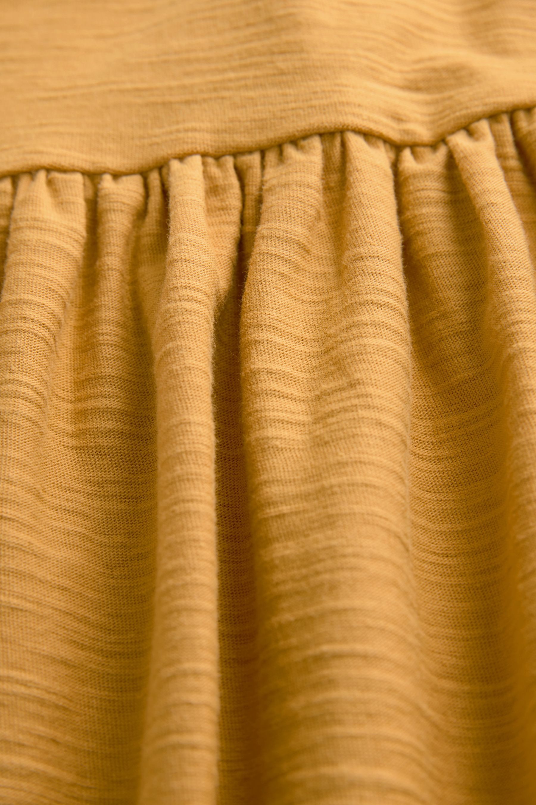 Next Midikleid Ärmelloses Midikleid 100 % Baumwolle (1-tlg)