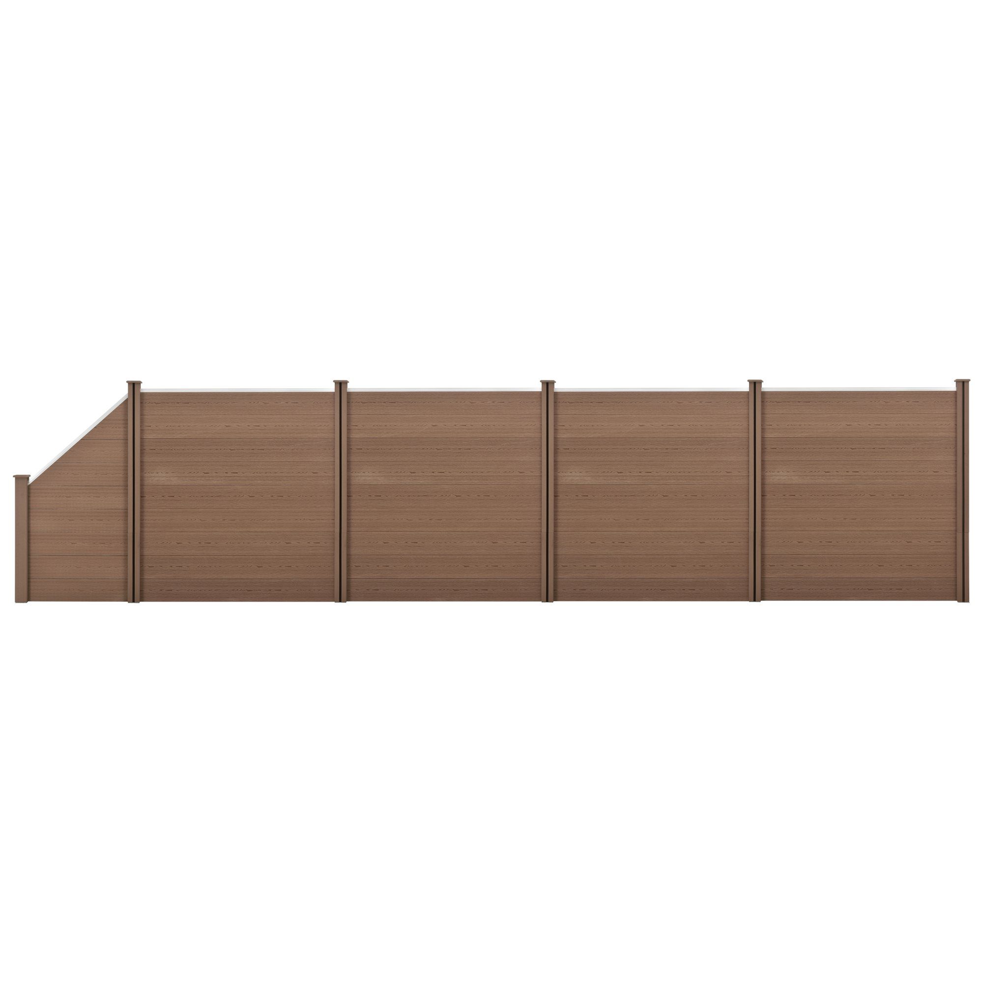 neu.holz Gartenzaun, (mit Pfosten), »Utrera« Lamellenzaun günstig online kaufen