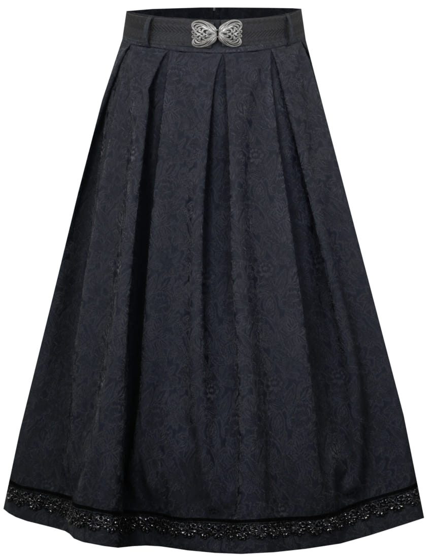 MarJo Trachtenrock Trachtenrock Hohenbrunn 70cm schwarz