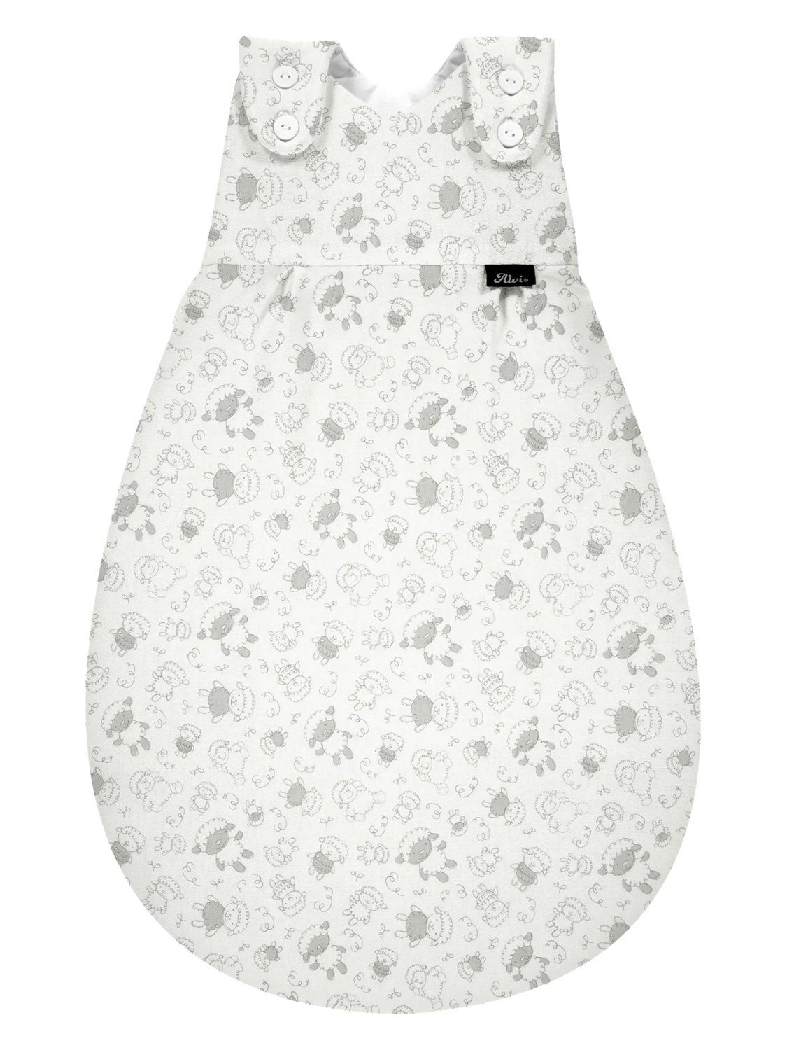 Alvi® Babyschlafsack Baby-Mäxchen Außensack Baumwolle (1 tlg., Baby-Mäxchen Außensack Baumwolle), TOG Wert: 2.5