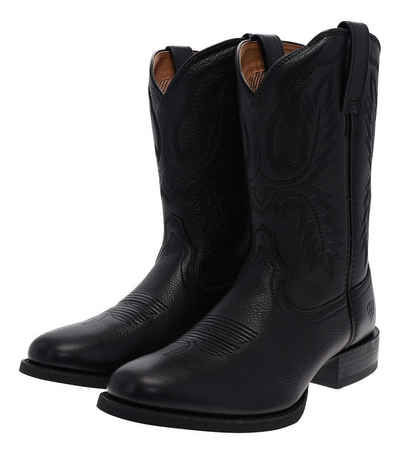 Ariat SPORT STRATTEN Schwarz Cowboystiefel Herren Westernreitstiefel