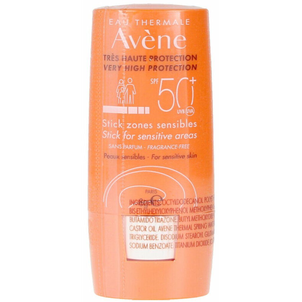 Sonnenschutzcreme Solaires Très Haute Protection Stick Zones Sensibles LSF50 8ml