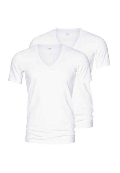 Mey Unterhemd 2er Pack Dry Cotton (Spar-Set, 2-St) Unterhemd / Shirt Kurzarm - Baumwolle - Thermoregulierend