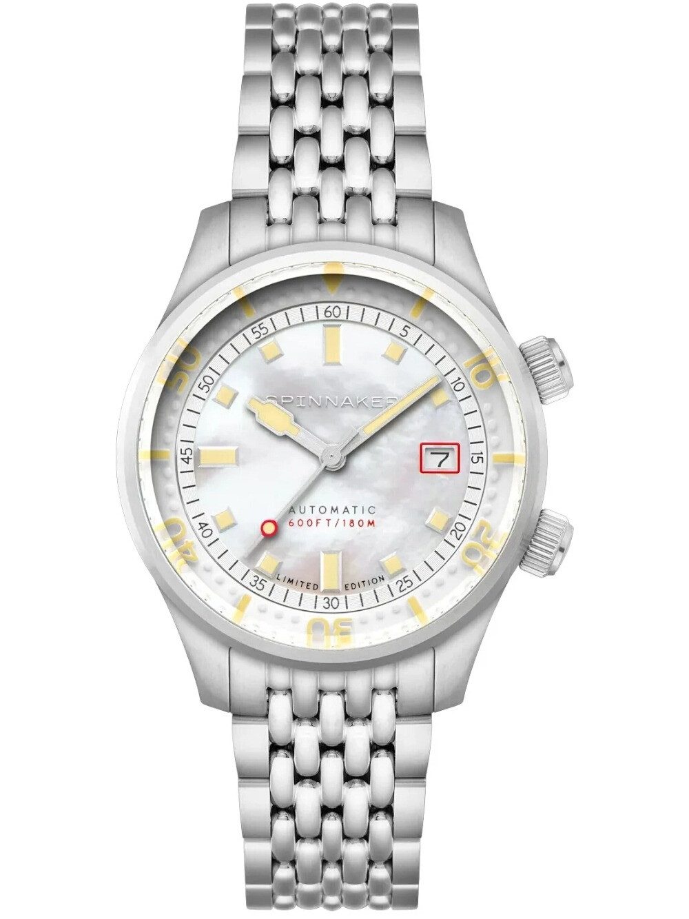 Spinnaker Automatikuhr Spinnaker SP-5158-22 Herrenuhr Bradner Pearl Limited Edition Automatik Spinnaker SP-5158-22 Herrenuhr Bradner Pearl Limited Edition Automatik 42mm 18ATM